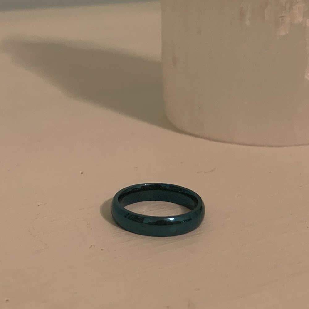 blue steel ring